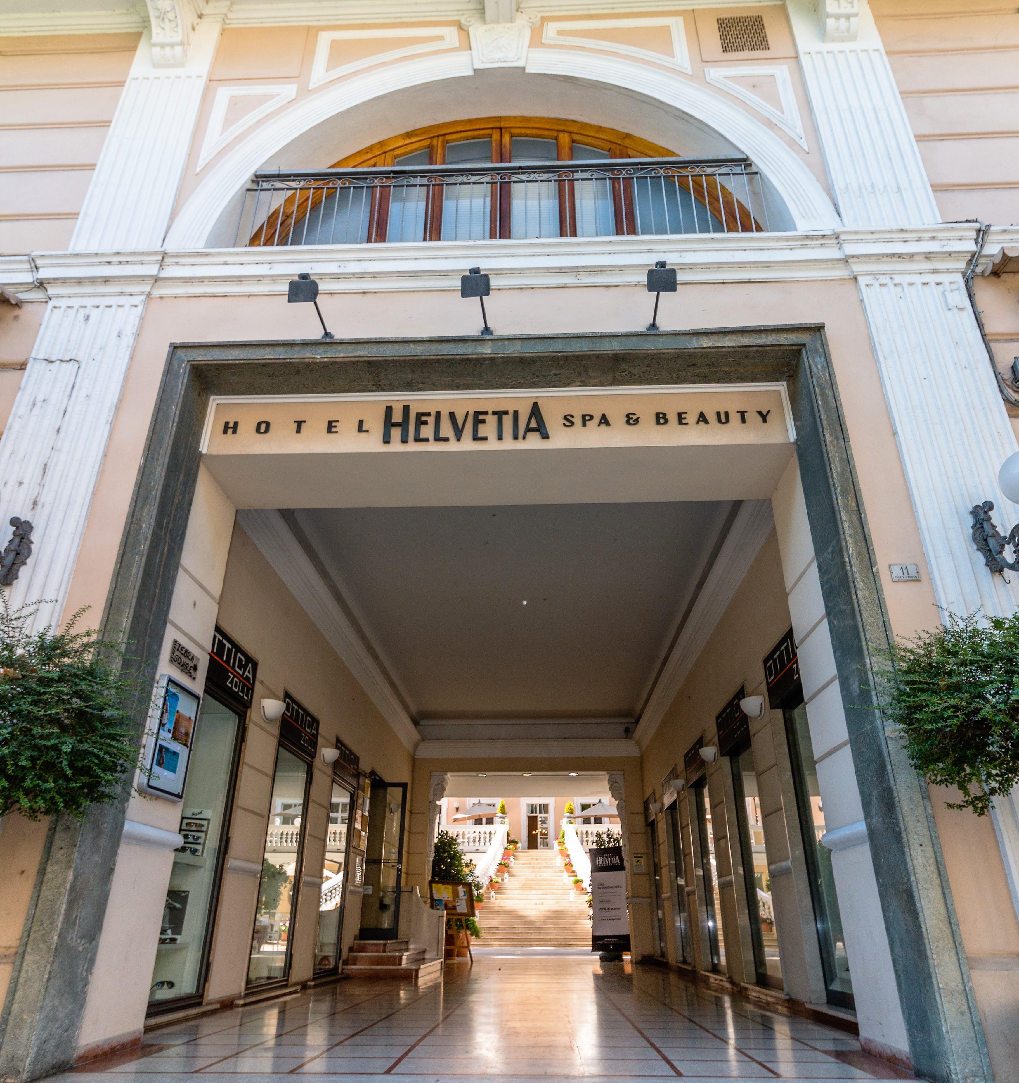 Hotel Helvetia Thermal Spa Porretta Terme Bagian luar foto