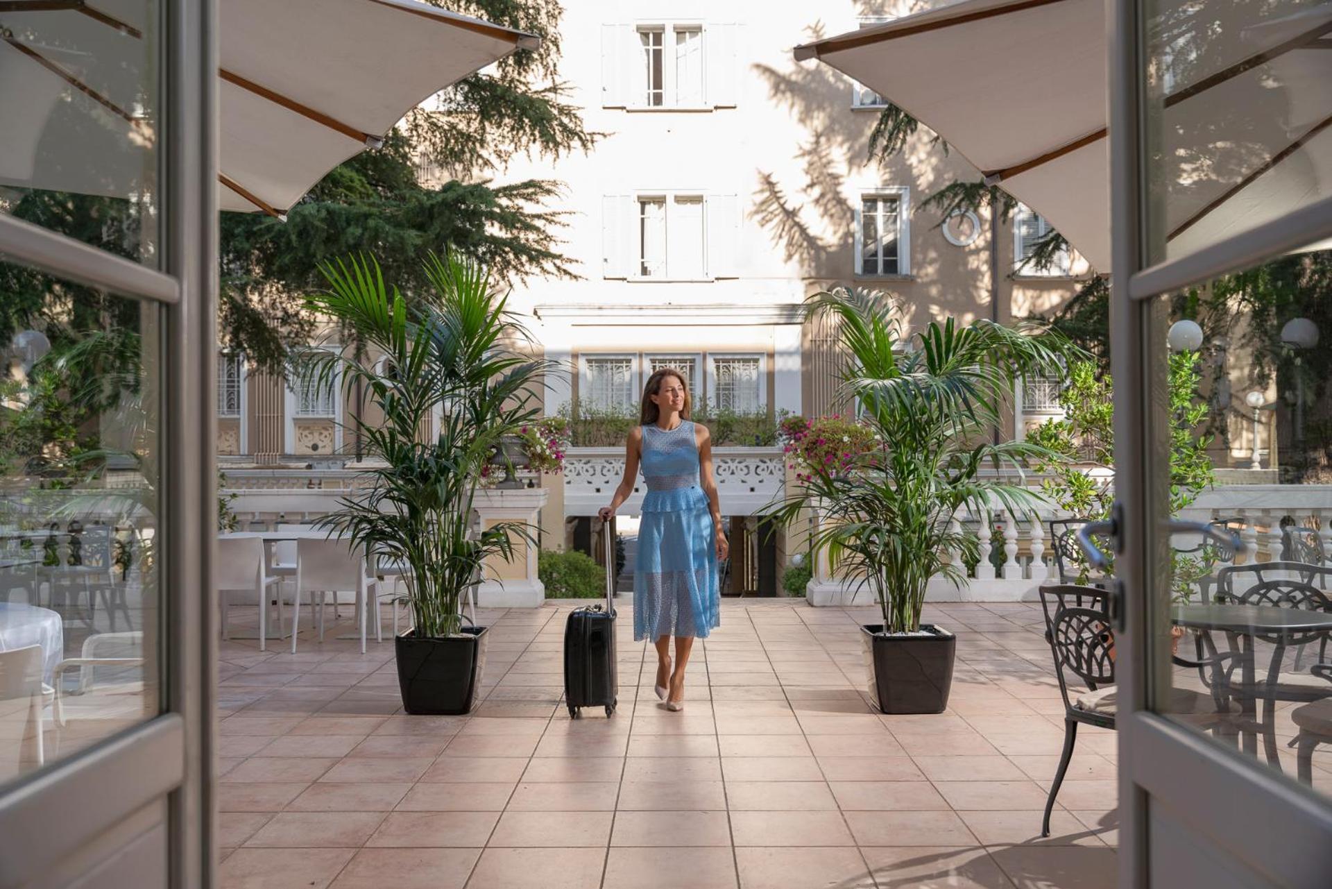 Hotel Helvetia Thermal Spa Porretta Terme Bagian luar foto
